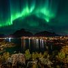 Aurora Borealis auf den Lofoten von Achim Thomae