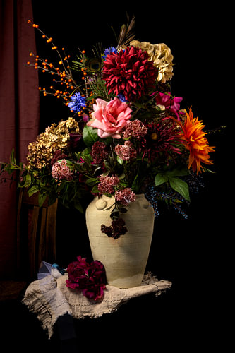 Still life with dahlia ‘'’s’