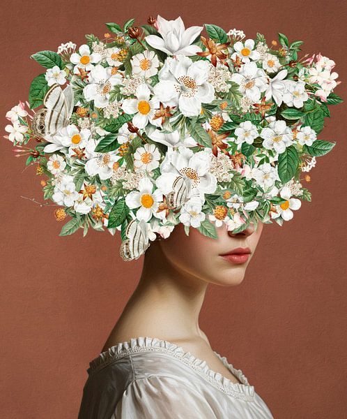 Portrait Florale van Marja van den Hurk