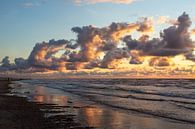 Sunset at sea by Evert Jan Kip thumbnail