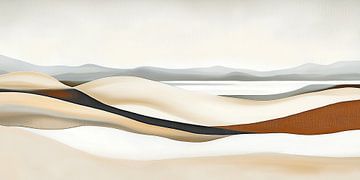 Strand abstract van Bert Nijholt