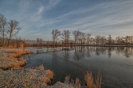 Lake with jetty by Moetwil en van Dijk - Fotografie thumbnail