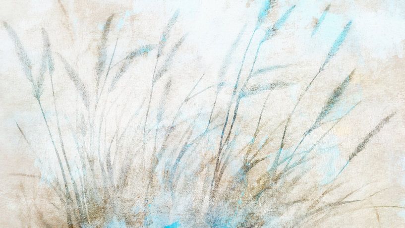 Gentle Dream Meadow - Modern Nature Expressionist by FRESH Fine Art