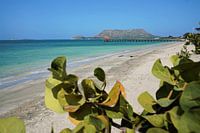 El Morro, de berg in het water bij Montecristi, Dominicaanse Republiek