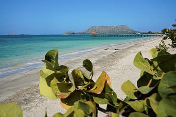 El Morro, la montagne dans l'eau près de Montecristi, République dominicaine