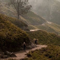 De weg naar Kawah Ijen