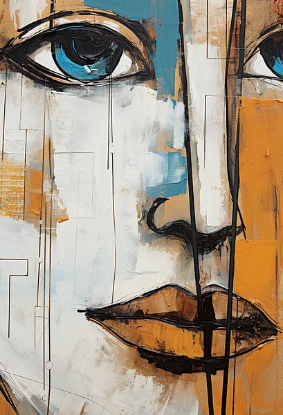 Abstract Contemplation van Color Square