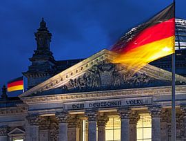 Reichstag building Berlin by Frank Herrmann