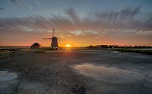 Poldermolen het Noorden op Texel sur Johannes Stouten