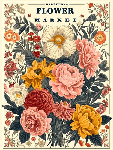 Flower Market: Barcelona #2