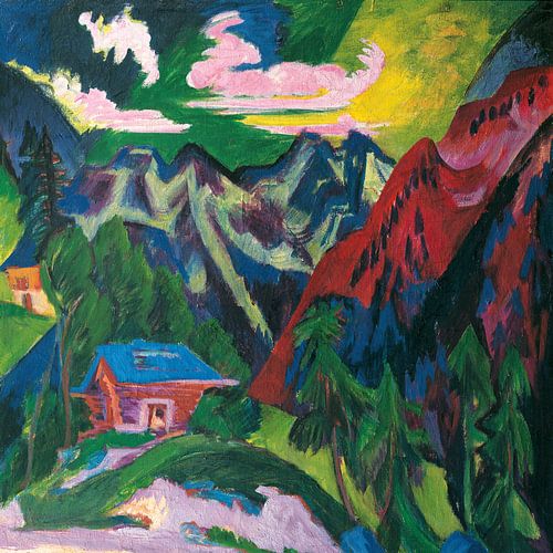 Ernst Kirchner. De Kloosterberg 