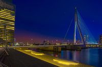 Erasmusbrug met het KPN gebouw Rotterdam Skyline RawBird Photo's Wouter Putter