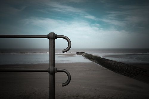 Digue de mer Ostende