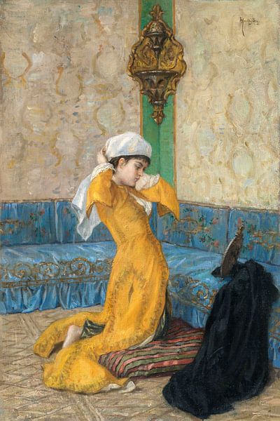 Ottomaanse Dame, Osman Hamdi Bey van Meesterlijcke Meesters