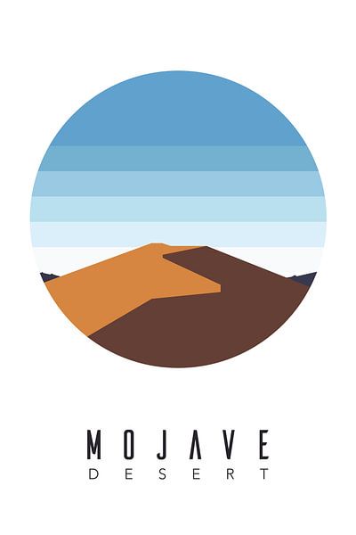 États-Unis - Désert de Mojave par Walljar