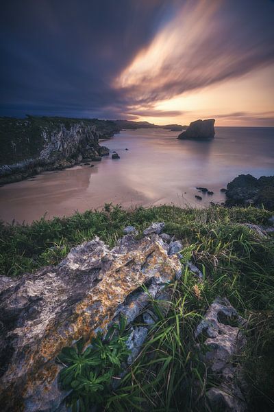 Asturias Playa Almenada by Jean Claude Castor