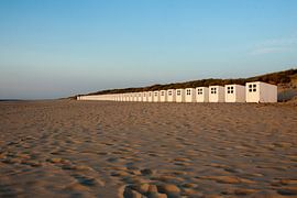 Beach-cabins by Maarten Krabbendam