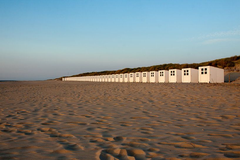 Beach-cabins von Maarten Krabbendam