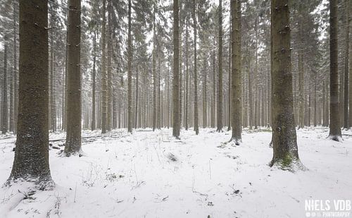 Luxemburg in sneeuwval