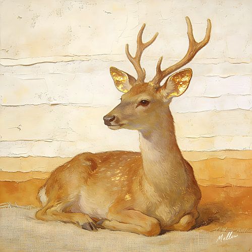 Noble Quiet – Deer Wall Art