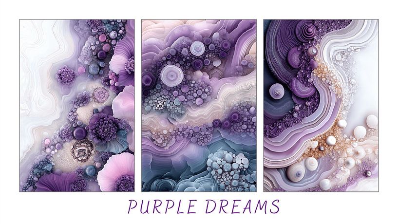 Rêves mauves par Karina Brouwer