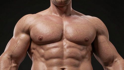 Gespierde bovenlichaam