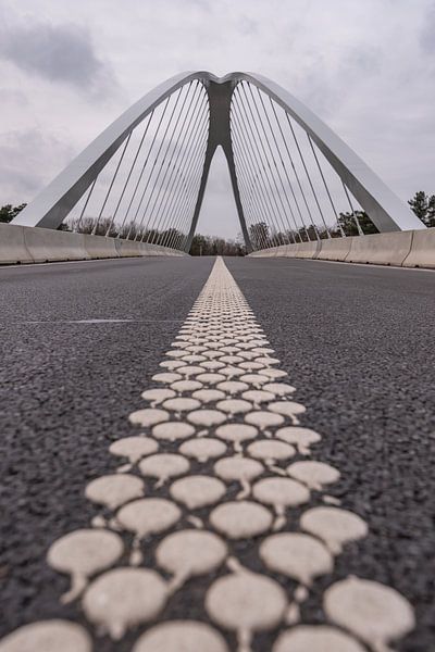 Bridge over Albert Canal. by Jef Wils