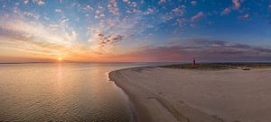 Eierland-Leuchtturm - Texel - Sonnenaufgang von Texel360Fotografie Richard Heerschap