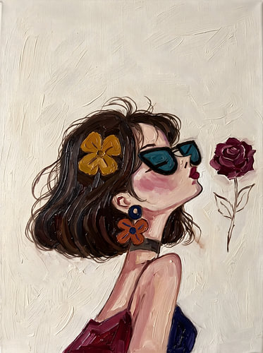 Elegante vrouw