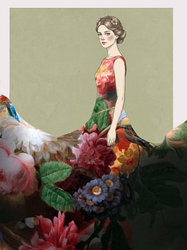 floral girl