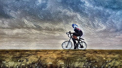 De Fietser van Alfred Grupstra