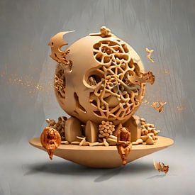 Monument à l'Homme sur Ria van Werven