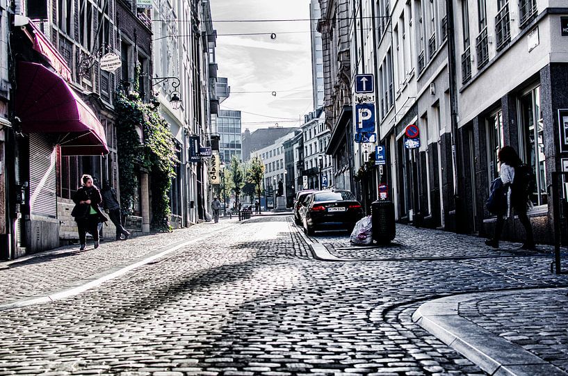 A Lone Figure #2 (colour) by A. David Holloway