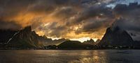 Reinevagen sunset van Wojciech Kruczynski thumbnail