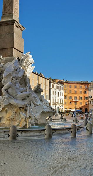 Piazza Navona - Roma von Jean Pierre De Neef