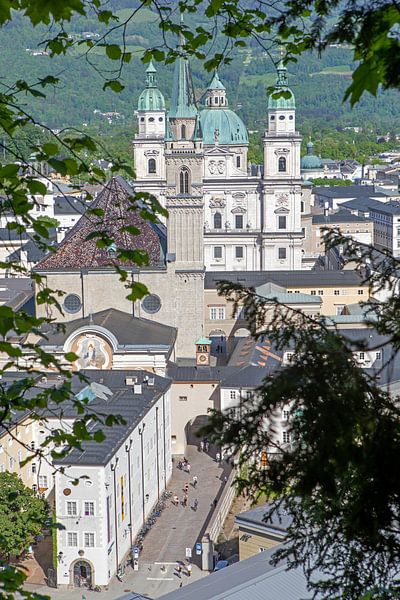 Salzburg - Franciscan Church and Cathedral of Salzburg by t.ART