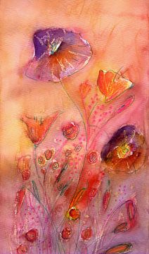 Flower charms by Claudia Gründler