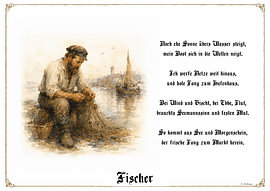 Fischer – Gildeportret met gedicht van Marcus Achberger