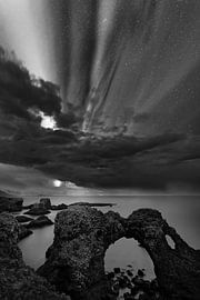 Polarlicht über einem Felsentor von Ralf Lehmann