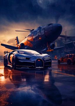 Voiture de sport Bugatti