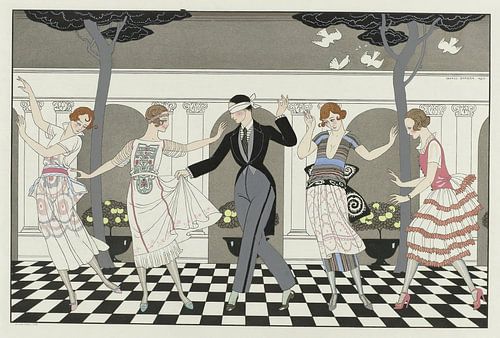 George Barbier - L'Amour est aveugle (1920)