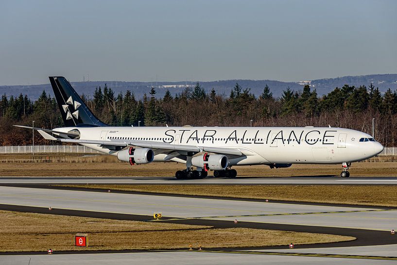Airbus A340-300 de Lufthansa en livrée Star Alliance. par Jaap van den Berg