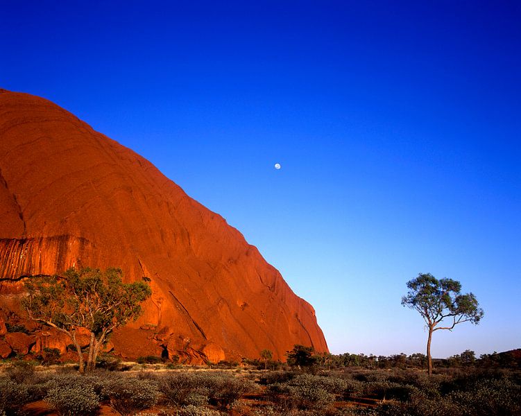 Ayers Rock, Australië van Hans-Peter Merten