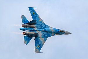 Sukhoi SU-27 der ukrainischen Luftstreitkräfte.
