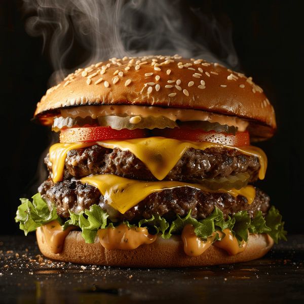 Burger par Poster Art Shop