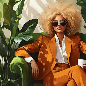 Café &amp ; Jungle Chic sur Bianca ter Riet