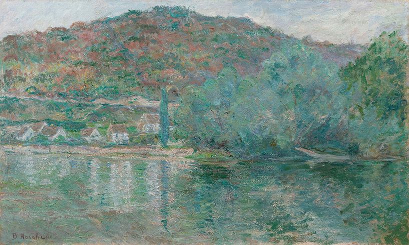 The Seine at Eauplet, Blanche Hoschedé-Monet by Masterful Masters