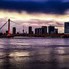 Willemsbrug Rotterdam Zons Ondergang von Mehmet Karaman