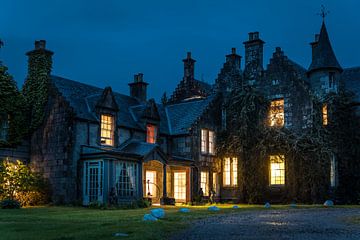 Ardanaiseig Castle Hotel in the evening, Kilchrenan by Christian Müringer