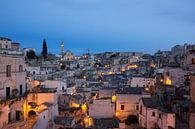 Avond in de oude stad van Matera, Italie van Marc Venema thumbnail